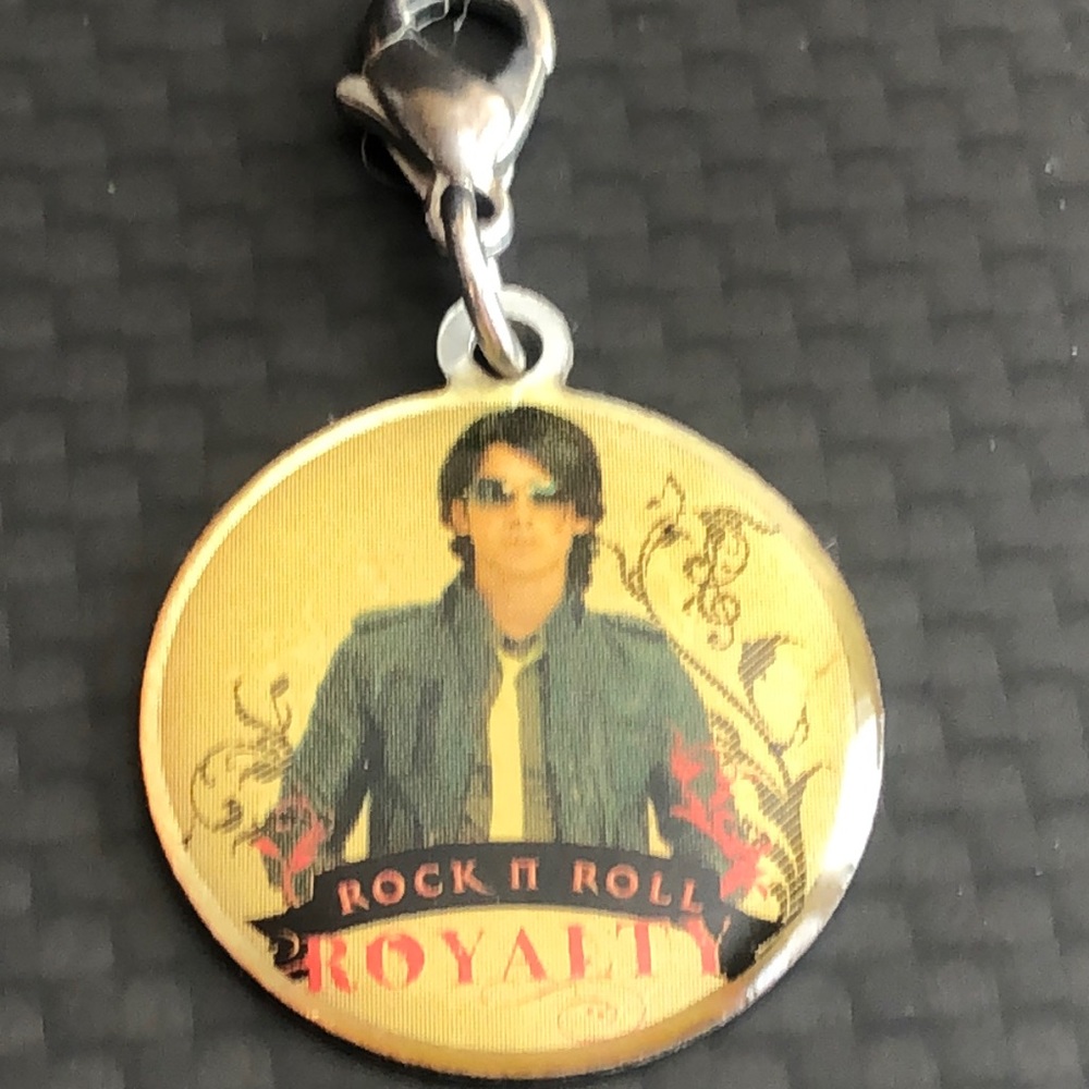 Disney Rock & Roll Royalty Charm Joe Jonas  -$5 when bundled with other items